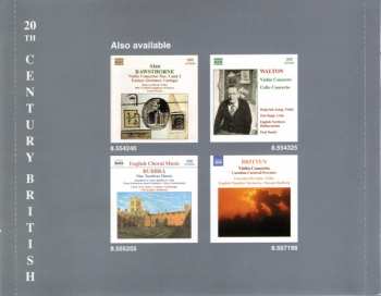 CD Ulster Orchestra: Violin Concerto / Improvisations For Violin And Orchestra
