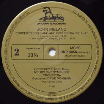 LP Melbourne Symphony Orchestra: Violin Concerto / Piano Concerto