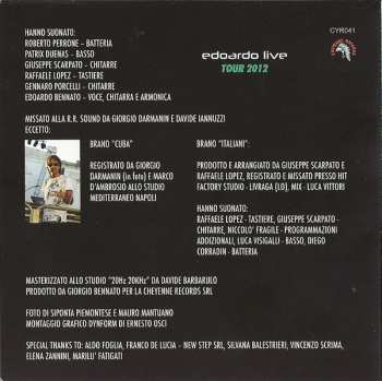 2CD Edoardo Bennato: Edoardo Live - Tour 2012