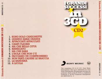 3CD/Dobozkészlet Edoardo Bennato: I Grandi Successi In 3 CD