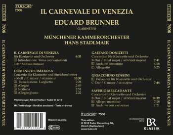 CD Münchener Kammerorchester: Il Carnevale Di Venezia