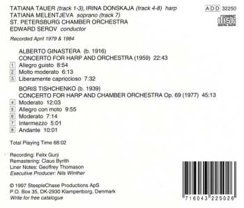 CD Eduard Serov: Ginastera / Tishchenko Harp Concertos