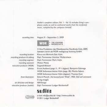 SACD Edvard Grieg: Complete Symphonic Works • Vol. II
