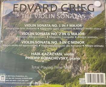 CD Edvard Grieg: The Violin Sonatas