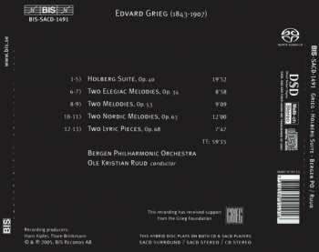 SACD Edvard Grieg: Holberg Suite / Music For Strings