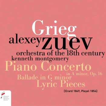 CD Edvard Grieg: Piano Concerto In A Minor, Op. 16 / Ballade In G Minor / Lyric Pieces DIGI