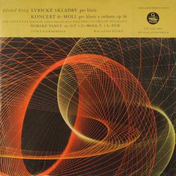 Album The Czech Philharmonic Orchestra: Lyrické Skladby Pro Klavír / Koncert A-Moll Pro Klavír A Orchestr, Op. 16 / Norské Tance, Op. 35 Č. 1 D-Moll, Č. 2 A-Dur