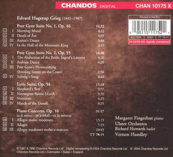 CD Edvard Grieg: Peer Gynt Suites Nos 1 & 2; Lyric Suite; Piano Concerto