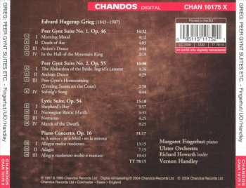 CD Edvard Grieg: Peer Gynt Suites Nos 1 & 2; Lyric Suite; Piano Concerto
