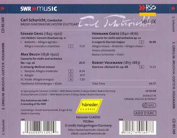 CD Edvard Grieg: Overture »Im Herbst« Op. 11, Concerto For Violin & Orchestra No. 1 Op. 26, Concerto For Violin & Orchestra Op. 22, Overture »Richard III« Op. 68