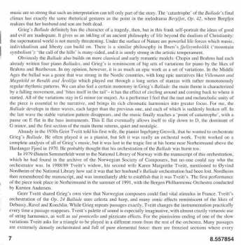 CD Edvard Grieg: Norwegian Dances • Slåtter & Ballade