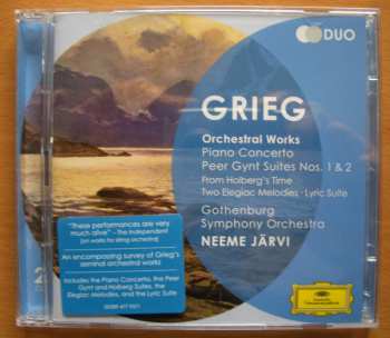 2CD Edvard Grieg: Orchestral Works