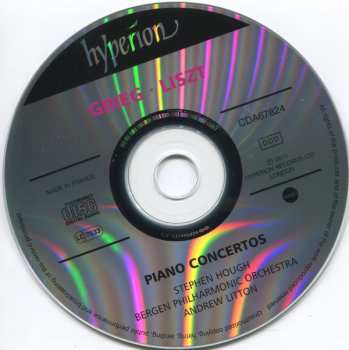 CD Edvard Grieg: Piano Concertos