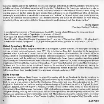 CD Edvard Grieg: Symphony In C Minor - Three Pieces Form 'Sigurd Jorsalfar'