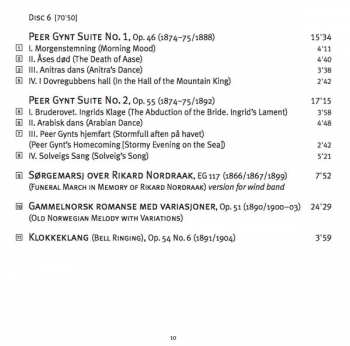 8CD/Dobozkészlet Edvard Grieg: The Complete Orchestral Music
