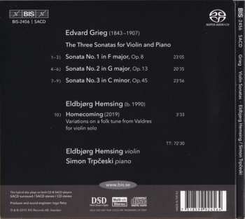 SACD Edvard Grieg: The Violin Sonatas