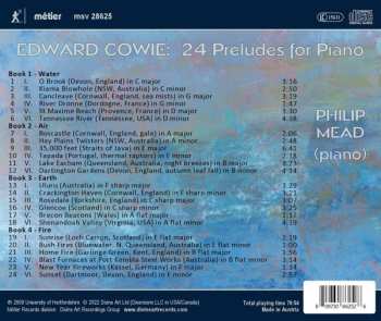 CD Edward Cowie: 24 Preludes For Piano