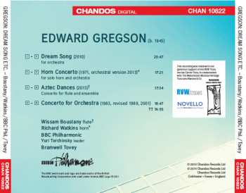 CD BBC Philharmonic: Dream Song - Aztec Dances - Horn Concerto - Concerto For Orchestra