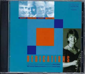 CD Alun Hoddinott: Dedications (Four British Clarinet Concertos Composed For Janet Hilton)