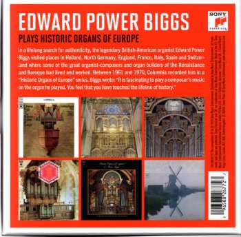 6CD/Dobozkészlet E. Power Biggs: Plays Historic Organs Of Europe