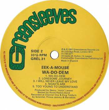 LP Eek-A-Mouse: Wa-Do-Dem