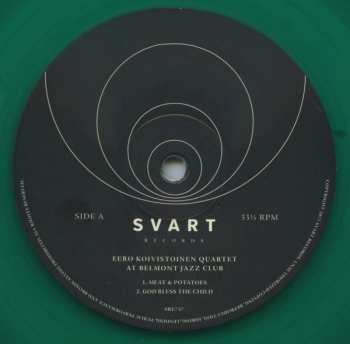 LP Eero Koivistoinen Quartet: At Belmont Jazz Club CLR | LTD
