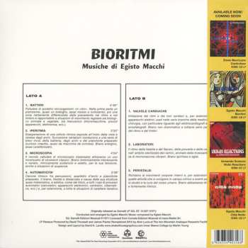 LP Egisto Macchi: Bioritmi DLX | LTD