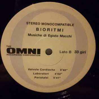 LP Egisto Macchi: Bioritmi DLX | LTD