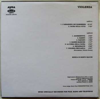 LP Egisto Macchi: Violenza