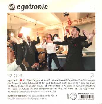 LP Egotronic: Ihr Seid Doch Auch Nicht Besser