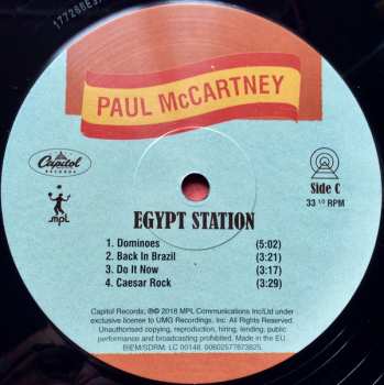 3LP Paul McCartney: Egypt Station (Explorer’s Edition) LTD
