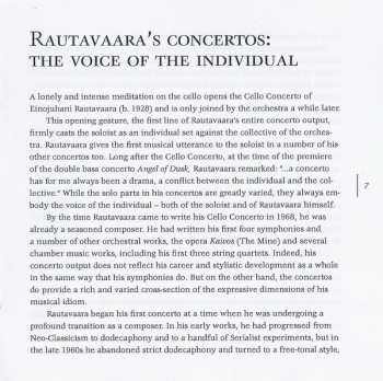 4CD/Dobozkészlet Einojuhani Rautavaara: 12 Concertos