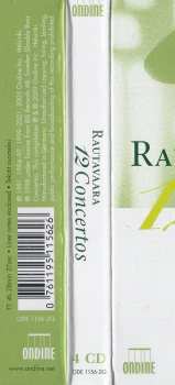 4CD/Dobozkészlet Einojuhani Rautavaara: 12 Concertos