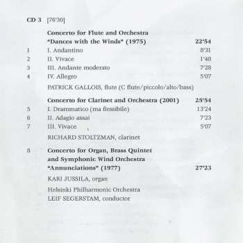 4CD/Dobozkészlet Einojuhani Rautavaara: 12 Concertos