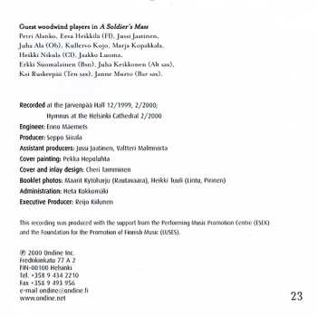 CD Einojuhani Rautavaara: A Requiem In Our Time