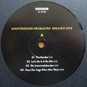 2LP Einstürzende Neubauten: Greatest Hits