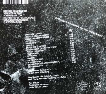 CD Einstürzende Neubauten: Zeichnungen Des Patienten O.T.