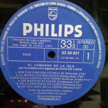 LP Paco De Lucía: Son Tus Ojos Dos Estrellas
