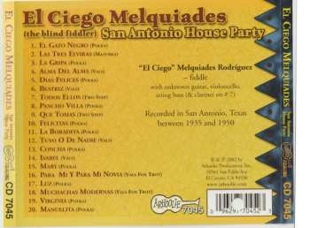 CD El Ciego Melquiades: San Antonio House Party