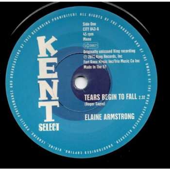 SP Elaine Armstrong: Tears Begin To Fall / Speed Up