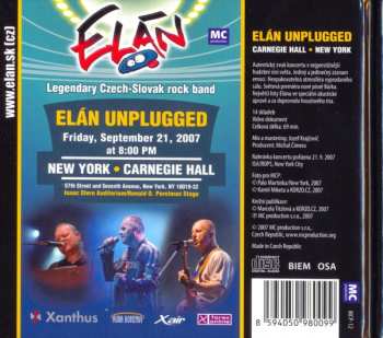 CD Elán: Elán Unplugged (Carnegie Hall • New York)