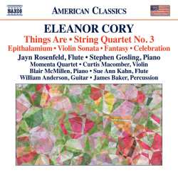 Album Blair McMillen: Things Are • String Quartet No. 3 • Epithalamium • Violin Sonata • Fantasy • Celebration