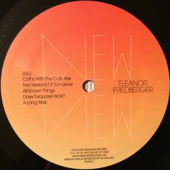 LP Eleanor Friedberger: New View