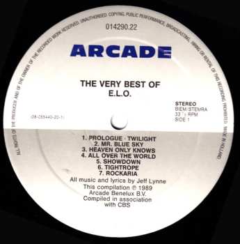 2LP Electric Light Orchestra: The Very Best Of ELO