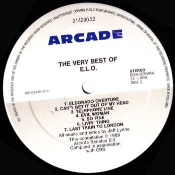 2LP Electric Light Orchestra: The Very Best Of ELO