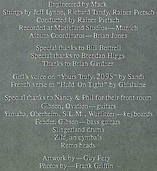 LP Electric Light Orchestra: Time