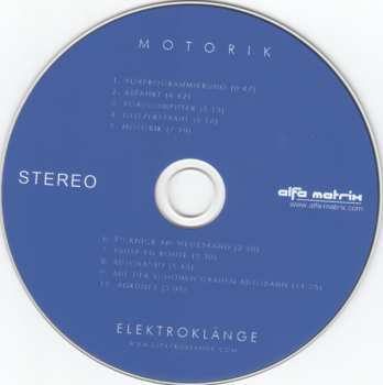CD Elektroklänge: Motorik