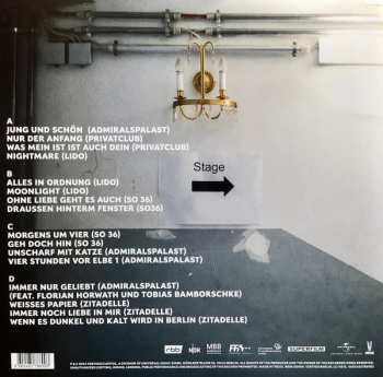 2LP Element Of Crime:  Wenn Es Dunkel Und Kalt Wird In Berlin (Ein Film Von Charly Hübner)  (Original Soundtrack) CLR | LTD