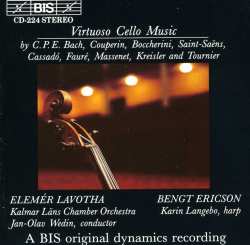 Album Bengt Ericson: Virtuoso Cello Music