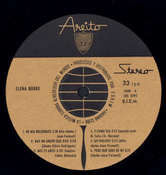 LP Elena Burke: De Mis Recuerdos
